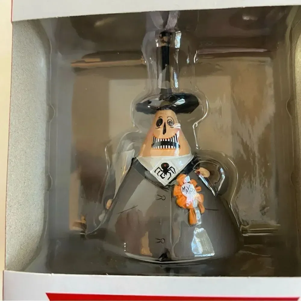 Hallmark Nightmare Before Christmas Mayor Christmas Tree Ornament 2022 2-Sided